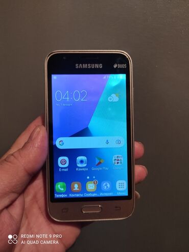 Samsung: Samsung Galaxy J1 Mini, 8 GB, rəng - Qızılı, Sensor, İki sim kartlı