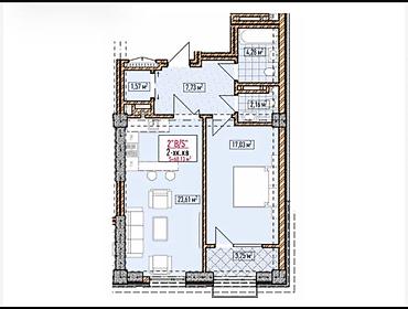 2 комнаты, 60 м², Асанбай мкр Элитка, 8 этаж, ПСО (под самоотделку) at lalafo.kg 2 комнаты, 60 м², Асанбай мкр Элитка, 8 этаж, ПСО (под самоотделку)