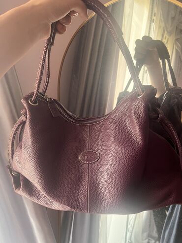 torbe na rame replay: Shoulder bag, Material: Leather