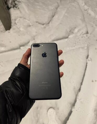 телефоны айфон xs: IPhone 7 Plus, Б/у, 128 ГБ, Черный, Наушники, Зарядное устройство, Защитное стекло, 82 %