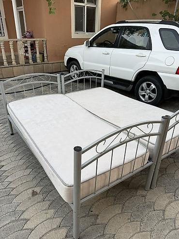 lovhe usaq ucun: Metall çarpayı – iki mərtəbəli model - Karkas: toz boya ilə örtülmüş — 8