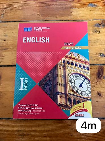 İngilis dili Testlər 11-ci sinif, RM, 2-ci hissə, 2022 il