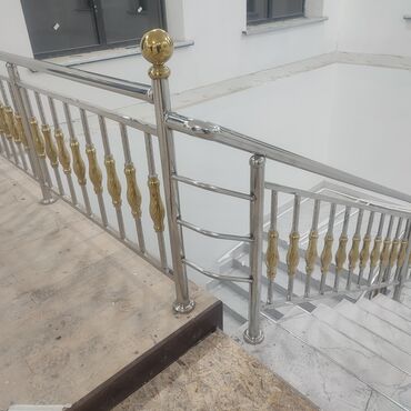 установка лестницы в доме цена: Жалал _абад нержавейка перила