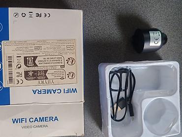 Elektronika: Yeni Wi fi kamera satilir gutunun içində, kabeli var, kart yeri var — 2