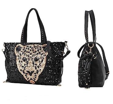 kipling monkey: Большая дизайнерская сумка Leopard
Цена всего 1000 сом — 2