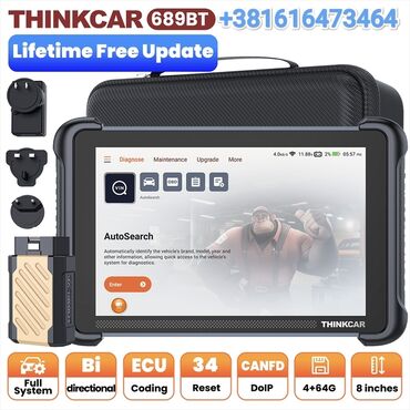seat leon felne: Thinkcar ThinkScan 689BT OBD2 Dijagnostički skener Puni sistem 34