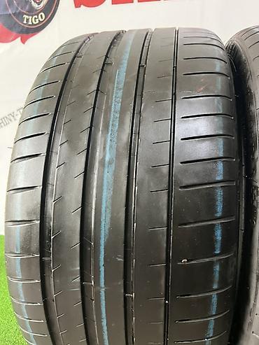 211 2 7: Шины 285 / 35 / R 22, Лето, Б/у, Пара, Легковые, Франция, Michelin — 3