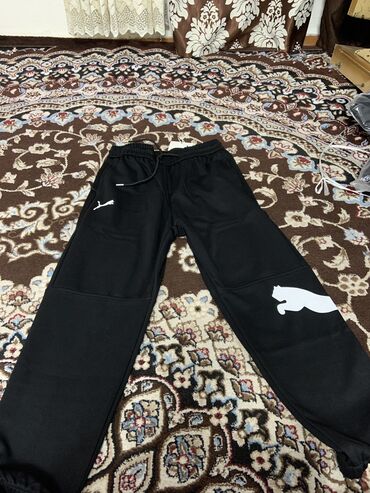 мужские классические брюки: Эркектердин шымы, M, Puma, Жаңы, түсү - Кара, Өзү алып кетүү, Акылуу жеткирүү