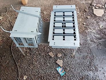 Матрицы для стройматериалов: Матрицы, прессформы для пескоблока в большом объеме, широкий — 3