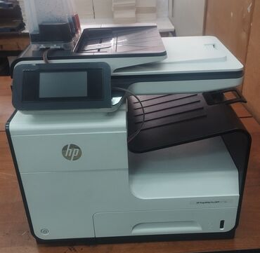 принтеры и мфу: Принтер HP PageWide Pro MFP 477dw, комплект донорка чип (авто сброс)
