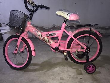 Velosipedlər: Təzə uşaq velosipedi – BMX üslubunda, çəhrayı rəng Xüsusiyyətlər: - — 3