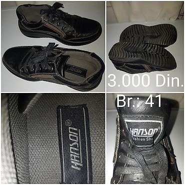 cipele timberland: Muške cipele Hanson – broj 41 - Materijal: prirodna koža - Boja: crna — 4