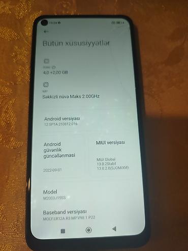 telef: Redmi Note 9, 128 GB, rəng - Göy — 4