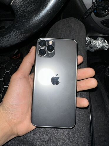 айфон расрочка: IPhone 11 Pro, Б/у, 64 ГБ, Black Titanium, 87 %