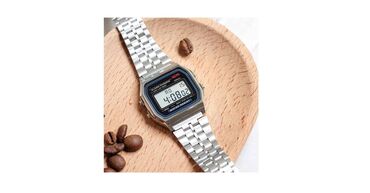 Ručni satovi: Muški digitalni sat sa metalnom narukvicom Prelep muški digitalni sat — 6