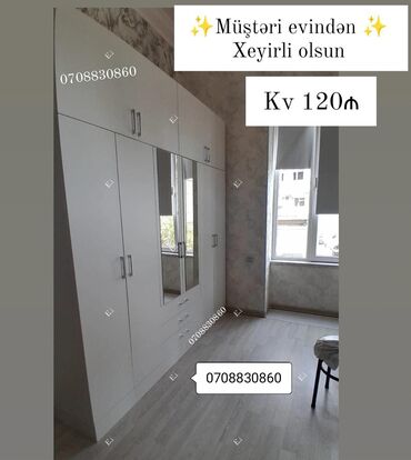 Dolablar: Dolabların sifarişlə hazırlanması kv 120 AZN 💥 🚨 qiymət ölçüyə uyğun