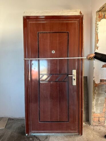 шкаф гардироб: Входная дверь и две пластиковые балконные двери (створки)