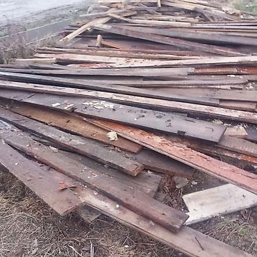 Доски: Доска/брус после разбора строений - Породы: смесь хвойных (визуально — 8