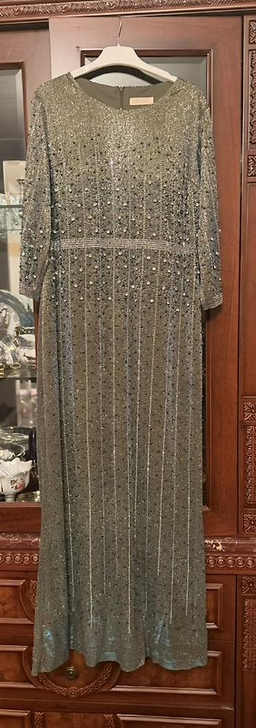 Dəstlər, kostyumlar: Qadın geyim dəsti və paltarlar 1) Qəhvəyi şifon 2 hissəli dəst - — 18