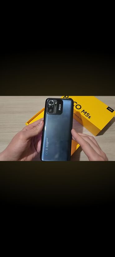 работа в бишкеке швейный цех упаковщик: Poco M5s, Колдонулган, 256 ГБ, түсү - Күмүш, 1 SIM, eSIM, 2 SIM