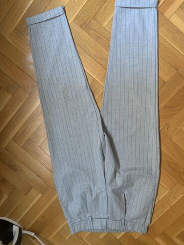 lidl lanene pantalone: S (EU 36), Normalan struk, Drugi kroj pantalona