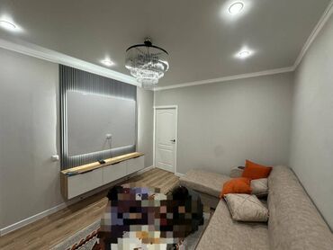 квартира берилет моторс: 1 бөлмө, 53 кв. м, 108-серия, 1 кабат, Дизайнердик ремонт