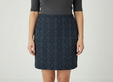 spódnice w pepitkę: Women`s skirt, size XL