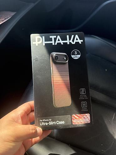 айфон 7 с: Оригинал чехол Pitaka на IPhone Air,практически новыйпользовались — 2