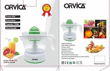 5060: Соковыжималка для цитрусов Orvica OR M-725 - Мощность: 45 Вт - Объем — 1
