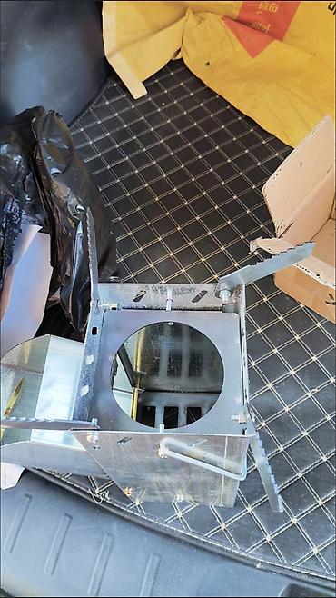 кемпи: Портативная печь-ракета (rocket stove) для кемпинга и готовки на — 6