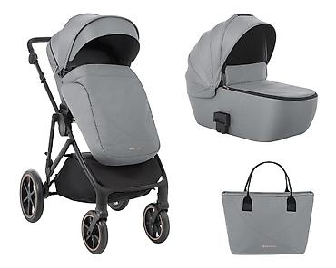 biciklisticki: KIKKA BOO Thea 2u1 kolica – grey, SKU: KKB2 Praktičan set za — 1