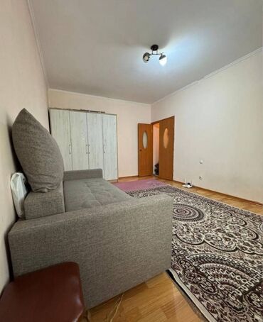 сдается 2 комнатная квартира в джале: 1 комната, 38 м², 106 серия, 1 этаж, Евроремонт