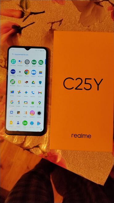 fly телефон запись разговора: Realme C25Y, 128 ГБ, цвет - Черный, Отпечаток пальца