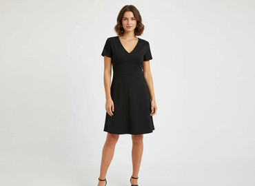 czarne sandały sinsay: Sinsay, Women`s dress, size M