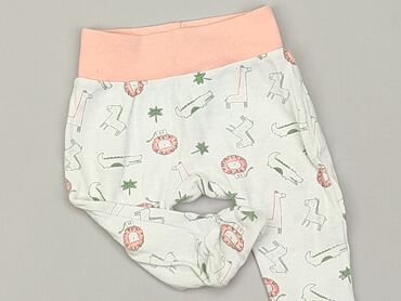 dzieciece legginsy: Legginsy, 0-3 m, 56-62 cm, stan - Zadowalający
