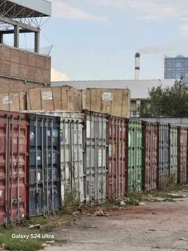 container house дома из контейнеров бишкек, контейнеры в бишкеке фото: Продаю контейнер 40тн морской 
5 штук