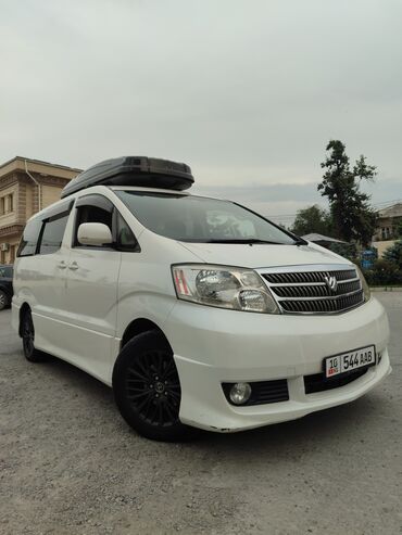 алфардь: Toyota Alphard (правый руль) — просторный семейный минивэн с багажным