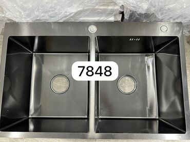 Mətbəx çanaqları: Kvadrat Mətbəx çanağı, Paslanmaz polad — 13