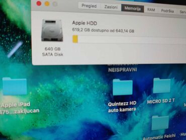 Desktop računari i radne stanice: Apple iMac Polovan, ispravan Apple računar model iMac tačna oznaka — 9