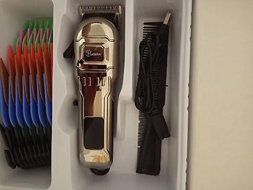 sac kəsimi: Hatteker SK-630 – Peşəkar USB ilə şarj olunan saç kəsən maşın — 1