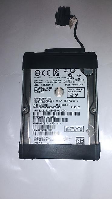 pc disk: Daxili Sərt disk (HDD) HP, 1 TB, 5400 RPM, 2.5", İşlənmiş — 1