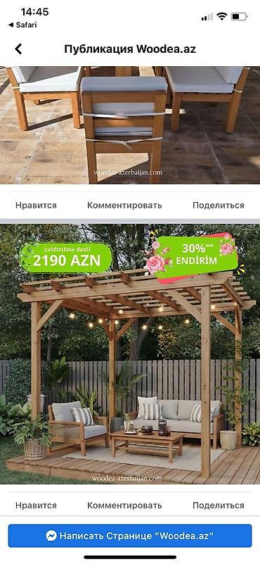 taxta oyuncaq: Taxta uşaq oyuncağı – yüksəklikdə evciyik və pergola-meydanca — 2