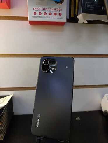 телефон ми 11 лайт: Xiaomi, Mi 11 Lite, 128 ГБ, цвет - Черный, 2 SIM