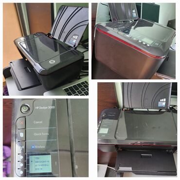 printerlər hp: Sev@✨Ev üçün işlək rəngli printer satılır. Modeli HP Deskjet 3000