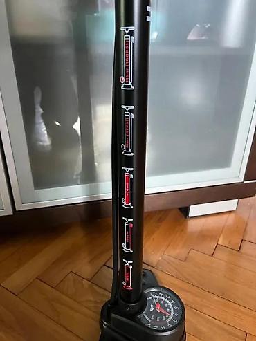 Dodaci za bicikl: CRIVIT XL podna pumpa sa manometrom - Podna biciklistička pumpa sa — 3