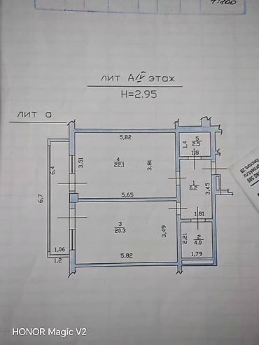 Продажа квартир: 2 комнаты, 55 м², Элитка, 4 этаж, Евроремонт — 2