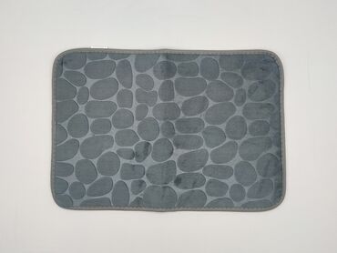 Dywanik łazienkowy – szary, wzór „otoczaki” - Materiał wierzchni