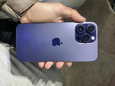 apple watch 10 бишкек: IPhone 14 Pro Max257 ГБ, фиолетовый (Deep Purple) Память 256 АКБ 78 — 1