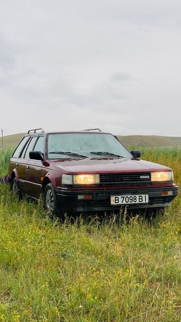 продажа спринтер пассажирский: Nissan Bluebird: 1987 г., 2 л, Механика, Дизель, Универсал