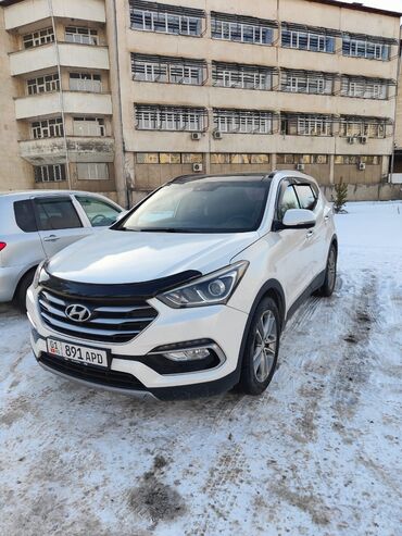 Hyundai: Hyundai Santa Fe: 2016 г., 2 л, Автомат, Дизель, Внедорожник